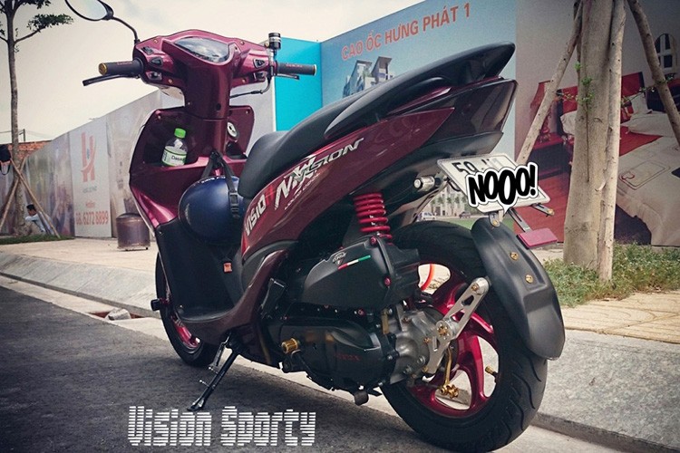 Hai ban do scooter Honda Vision ca tinh cua biker Viet-Hinh-10